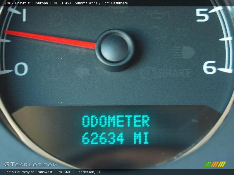 Summit White / Light Cashmere 2007 Chevrolet Suburban 2500 LT 4x4