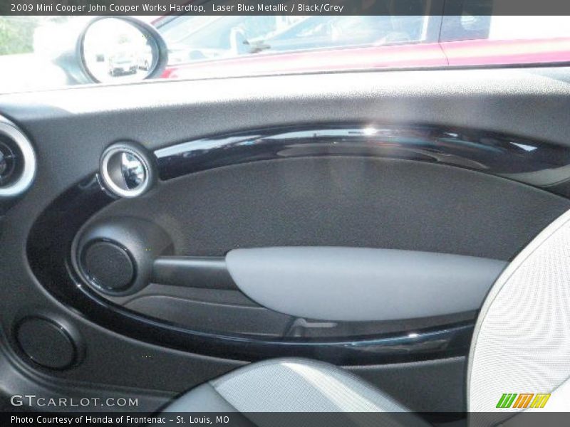 Laser Blue Metallic / Black/Grey 2009 Mini Cooper John Cooper Works Hardtop