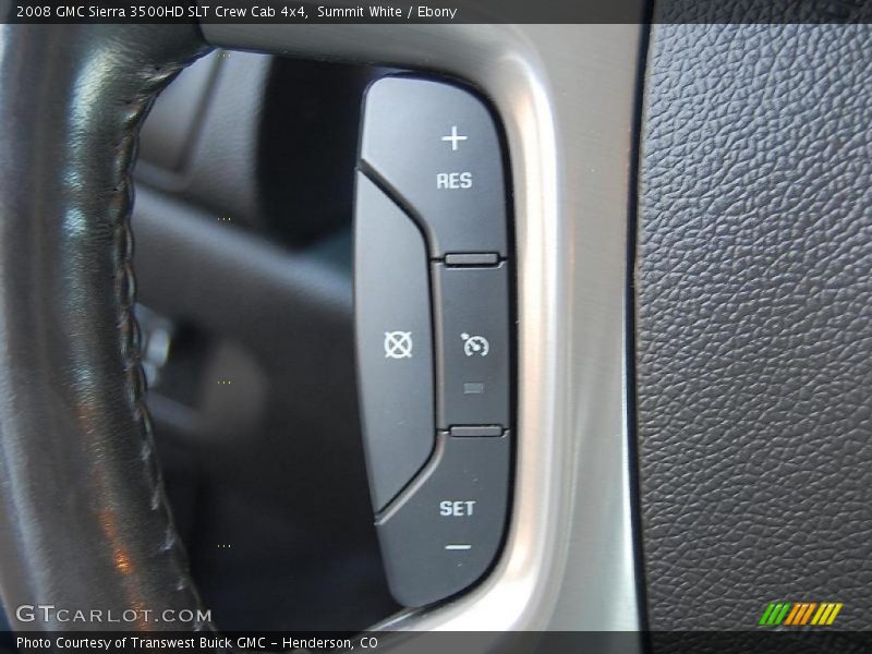 Summit White / Ebony 2008 GMC Sierra 3500HD SLT Crew Cab 4x4