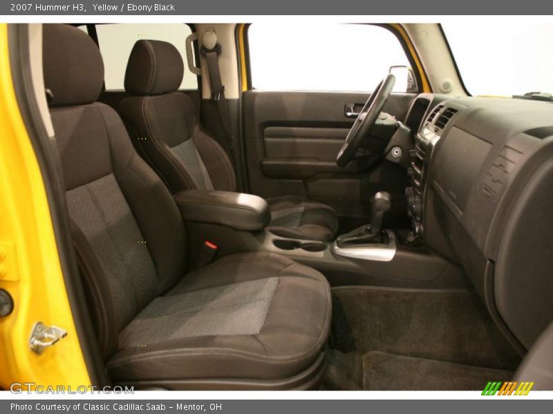 Yellow / Ebony Black 2007 Hummer H3