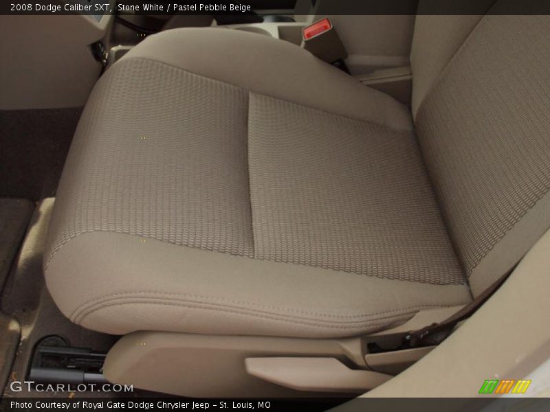 Stone White / Pastel Pebble Beige 2008 Dodge Caliber SXT