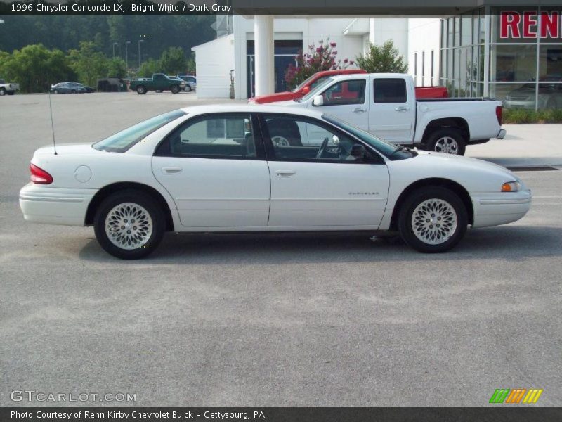 Bright White / Dark Gray 1996 Chrysler Concorde LX