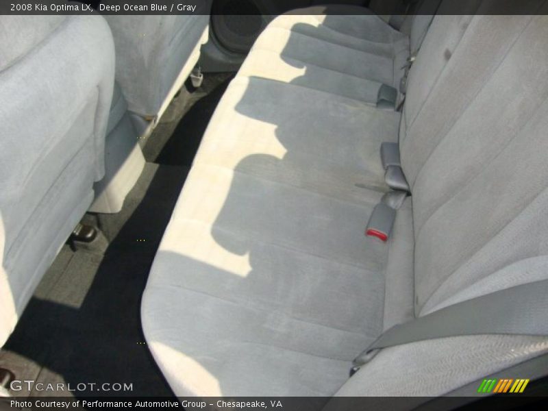 Deep Ocean Blue / Gray 2008 Kia Optima LX
