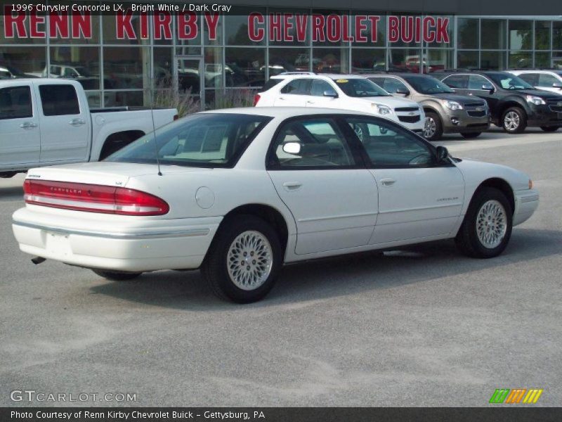 Bright White / Dark Gray 1996 Chrysler Concorde LX