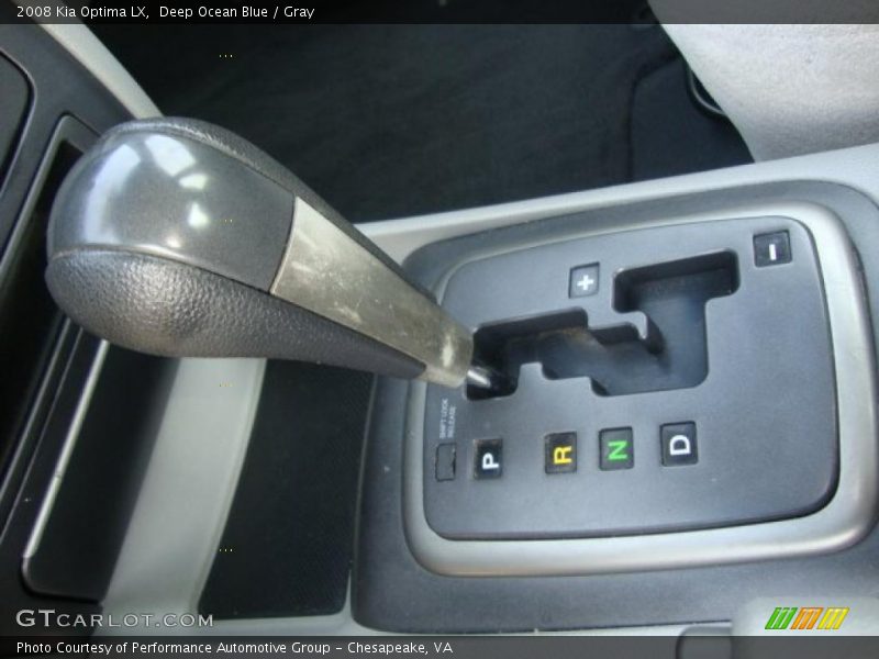 Deep Ocean Blue / Gray 2008 Kia Optima LX