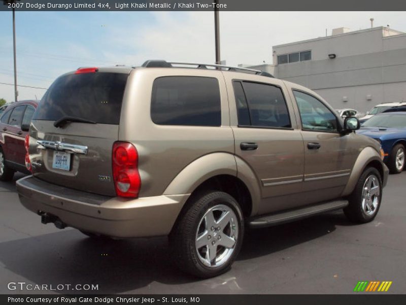 Light Khaki Metallic / Khaki Two-Tone 2007 Dodge Durango Limited 4x4