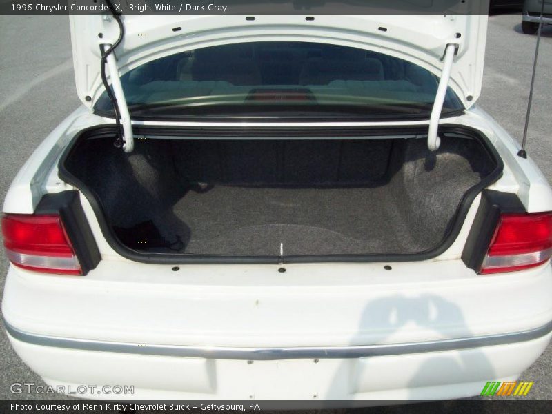 Bright White / Dark Gray 1996 Chrysler Concorde LX