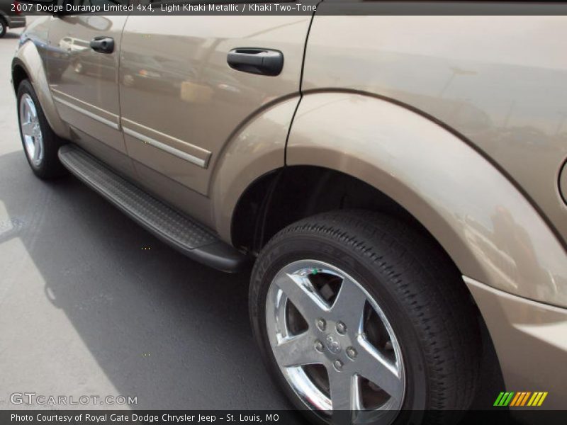 Light Khaki Metallic / Khaki Two-Tone 2007 Dodge Durango Limited 4x4