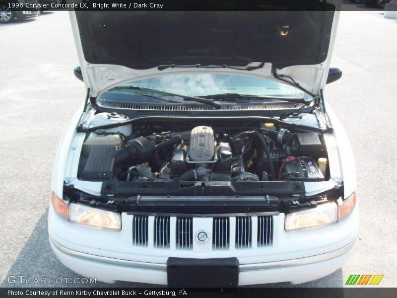 Bright White / Dark Gray 1996 Chrysler Concorde LX
