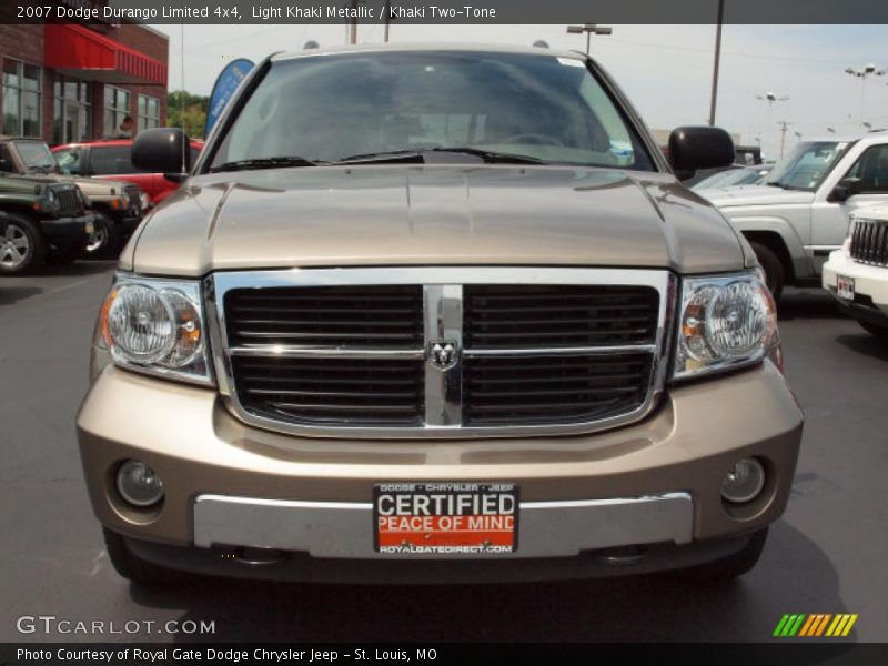 Light Khaki Metallic / Khaki Two-Tone 2007 Dodge Durango Limited 4x4
