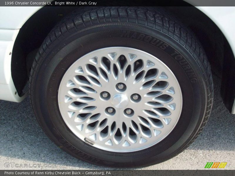 Bright White / Dark Gray 1996 Chrysler Concorde LX