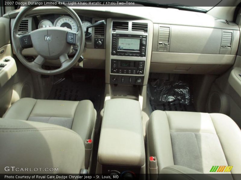 Light Khaki Metallic / Khaki Two-Tone 2007 Dodge Durango Limited 4x4