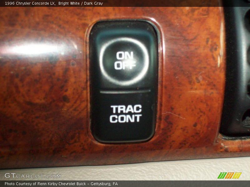 Bright White / Dark Gray 1996 Chrysler Concorde LX