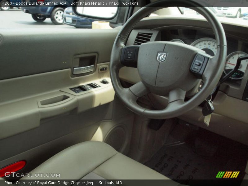 Light Khaki Metallic / Khaki Two-Tone 2007 Dodge Durango Limited 4x4