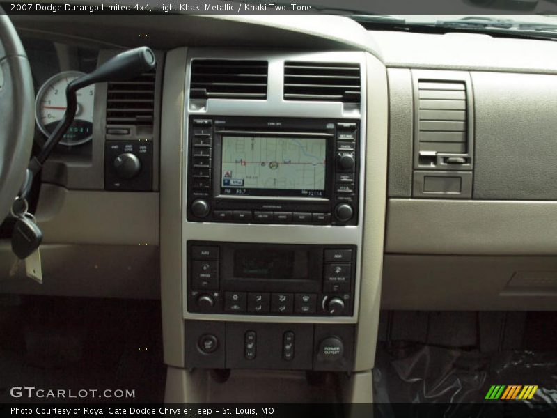 Light Khaki Metallic / Khaki Two-Tone 2007 Dodge Durango Limited 4x4