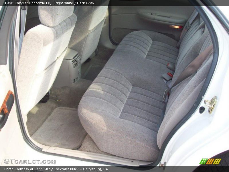 Bright White / Dark Gray 1996 Chrysler Concorde LX