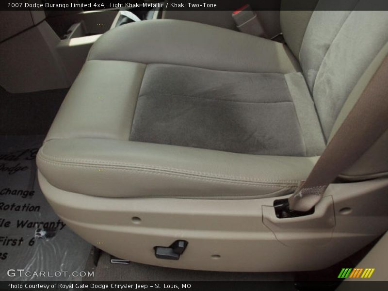 Light Khaki Metallic / Khaki Two-Tone 2007 Dodge Durango Limited 4x4