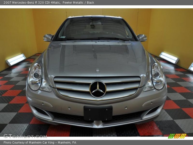 Pewter Metallic / Black 2007 Mercedes-Benz R 320 CDI 4Matic
