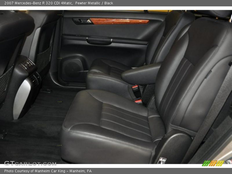 Pewter Metallic / Black 2007 Mercedes-Benz R 320 CDI 4Matic