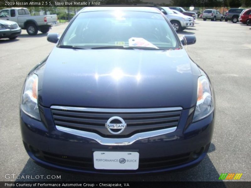 Navy Blue Metallic / Frost 2009 Nissan Altima 2.5 S