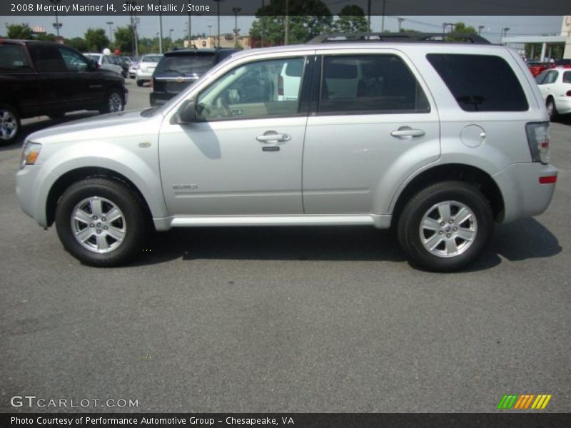 Silver Metallic / Stone 2008 Mercury Mariner I4
