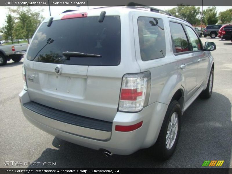Silver Metallic / Stone 2008 Mercury Mariner I4
