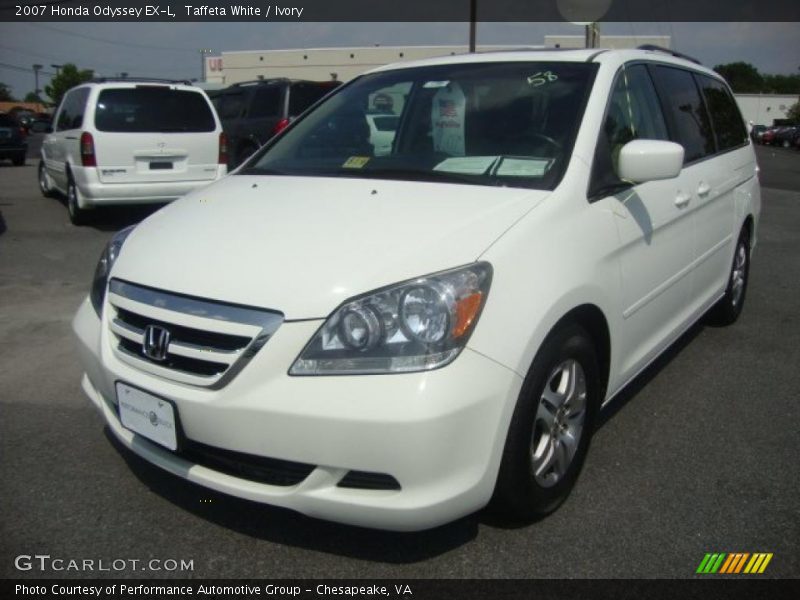 Taffeta White / Ivory 2007 Honda Odyssey EX-L