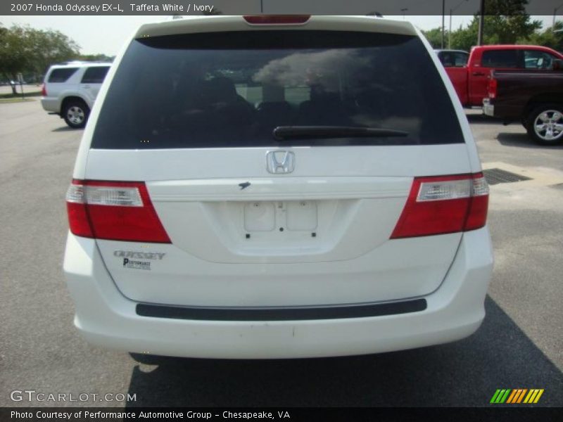 Taffeta White / Ivory 2007 Honda Odyssey EX-L