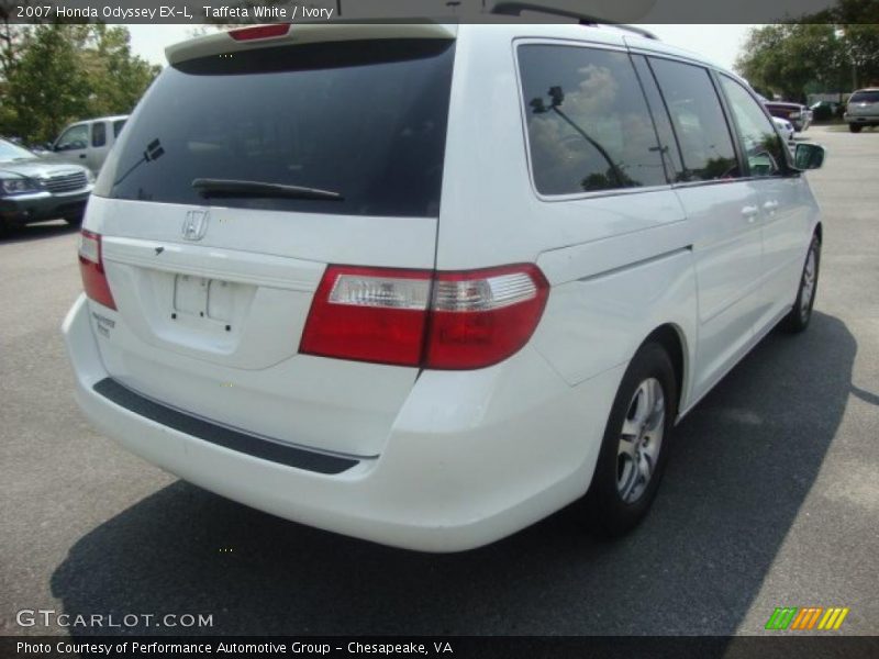 Taffeta White / Ivory 2007 Honda Odyssey EX-L