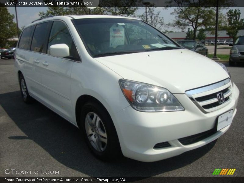 Taffeta White / Ivory 2007 Honda Odyssey EX-L