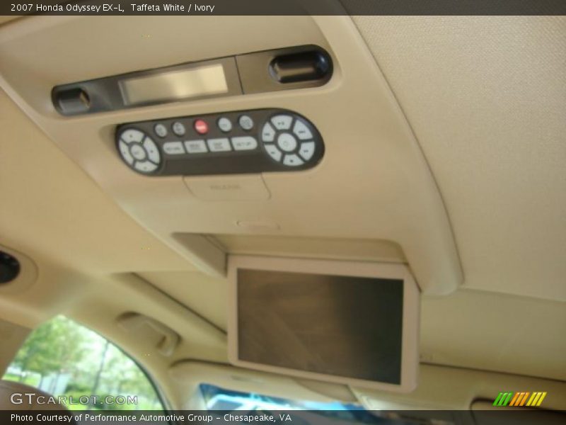 Taffeta White / Ivory 2007 Honda Odyssey EX-L