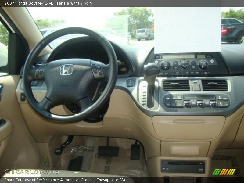 Taffeta White / Ivory 2007 Honda Odyssey EX-L