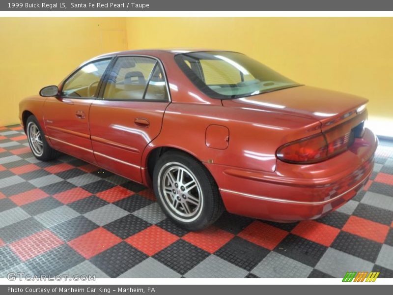 Santa Fe Red Pearl / Taupe 1999 Buick Regal LS
