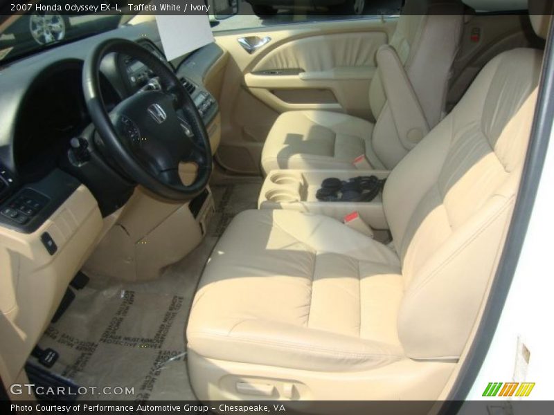 Taffeta White / Ivory 2007 Honda Odyssey EX-L