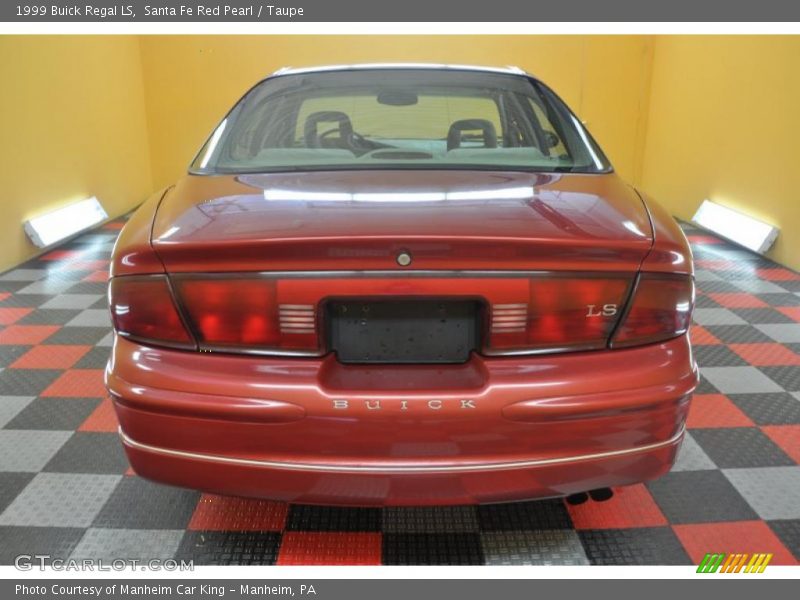 Santa Fe Red Pearl / Taupe 1999 Buick Regal LS