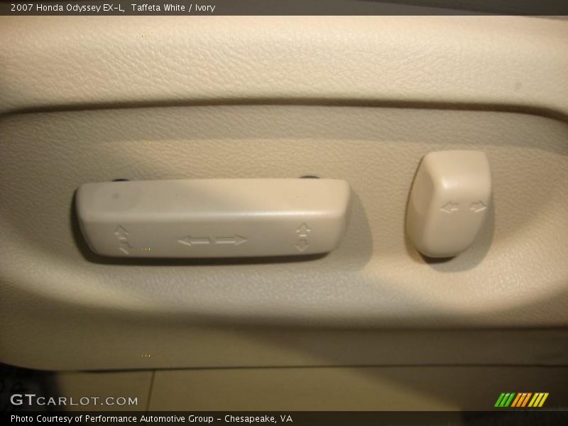 Taffeta White / Ivory 2007 Honda Odyssey EX-L