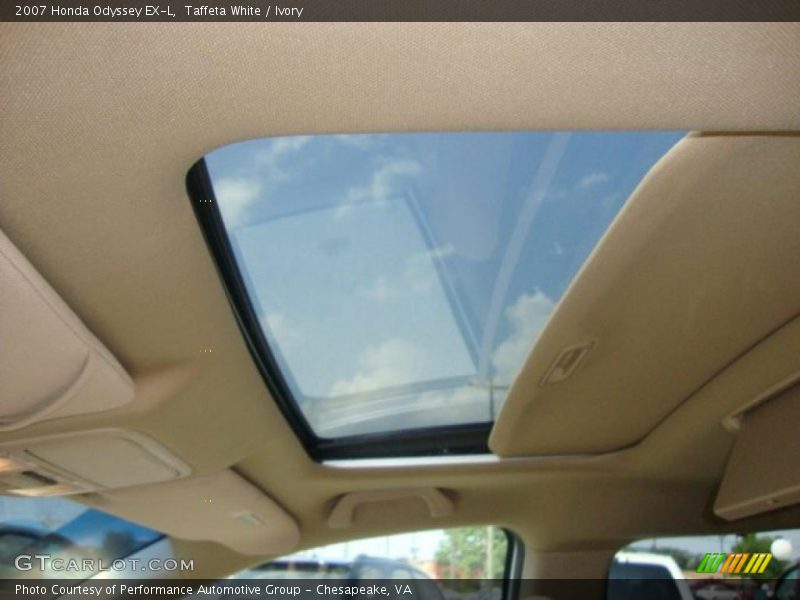 Taffeta White / Ivory 2007 Honda Odyssey EX-L