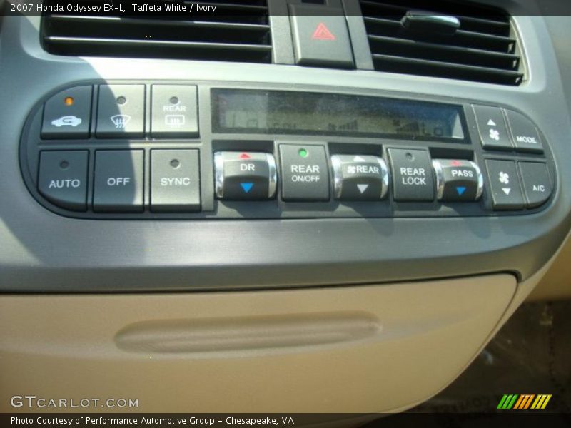 Taffeta White / Ivory 2007 Honda Odyssey EX-L