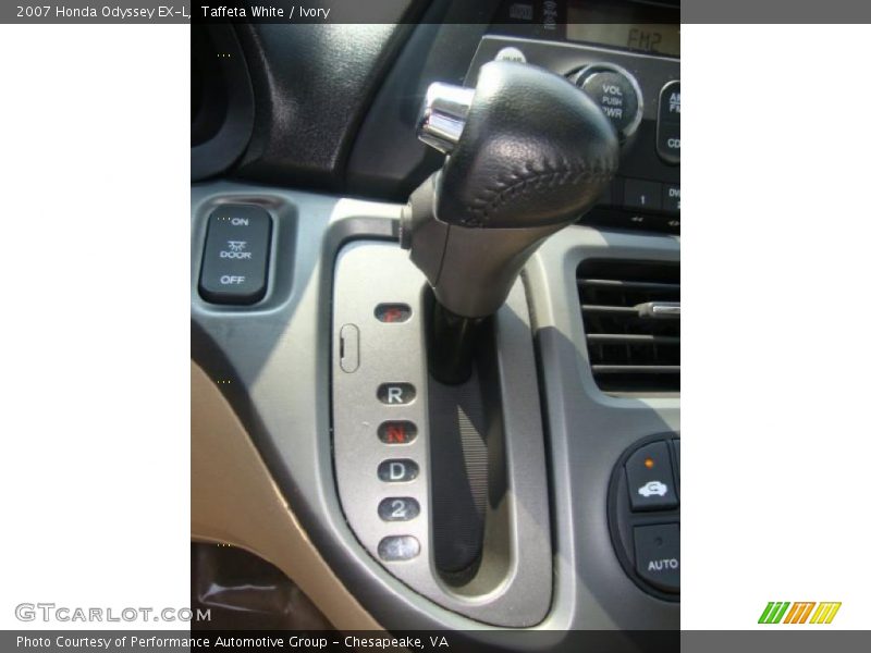 Taffeta White / Ivory 2007 Honda Odyssey EX-L