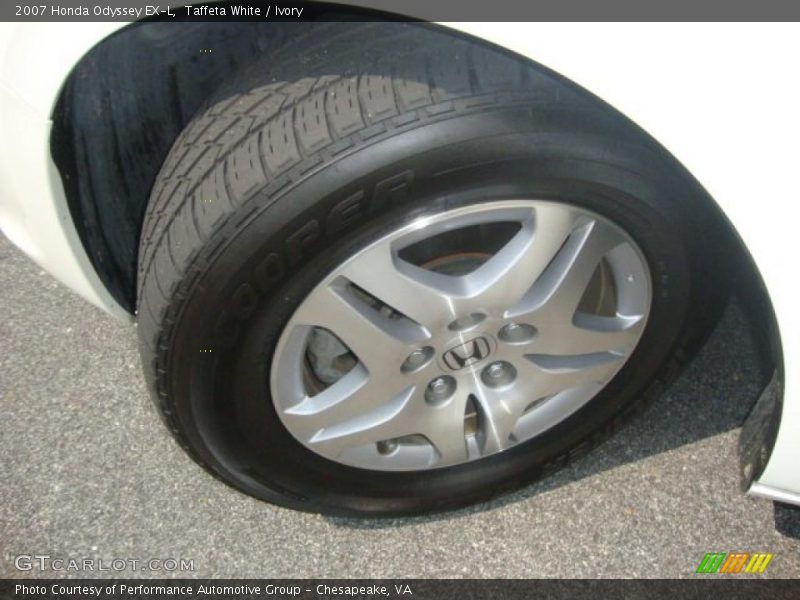 Taffeta White / Ivory 2007 Honda Odyssey EX-L