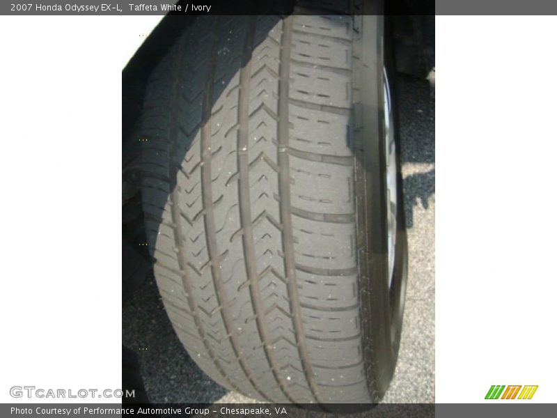 Taffeta White / Ivory 2007 Honda Odyssey EX-L