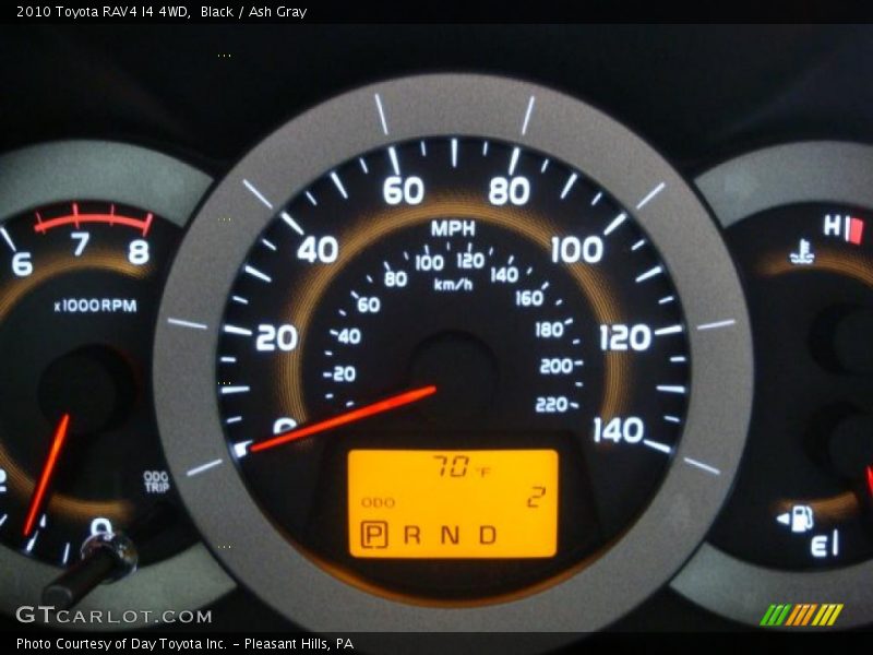 Black / Ash Gray 2010 Toyota RAV4 I4 4WD