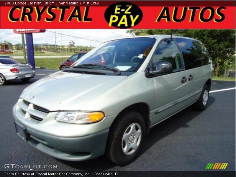 Bright Silver Metallic / Mist Grey 2000 Dodge Caravan