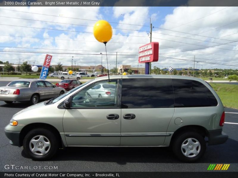 Bright Silver Metallic / Mist Grey 2000 Dodge Caravan