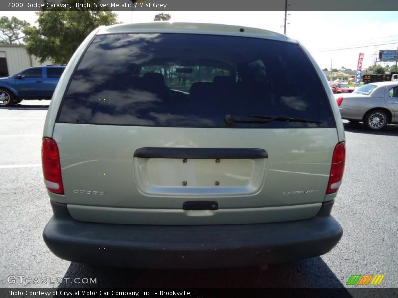 Bright Silver Metallic / Mist Grey 2000 Dodge Caravan