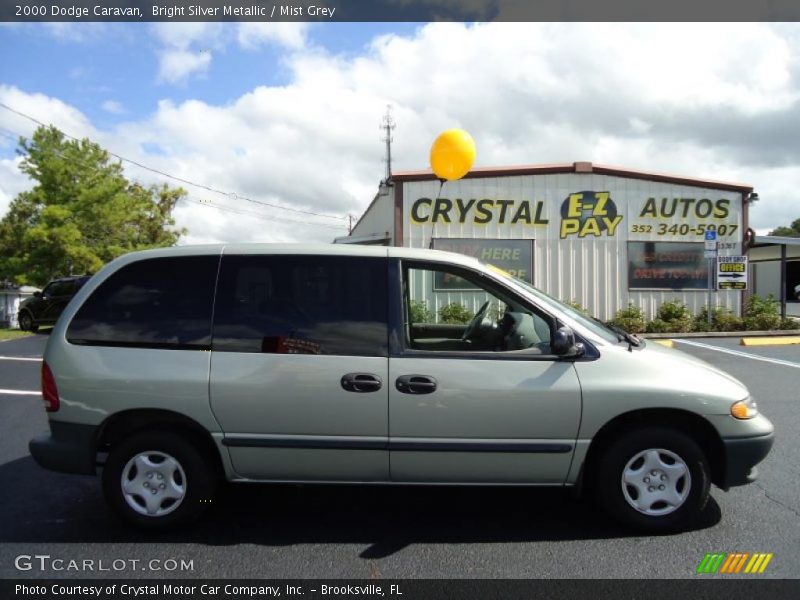 Bright Silver Metallic / Mist Grey 2000 Dodge Caravan