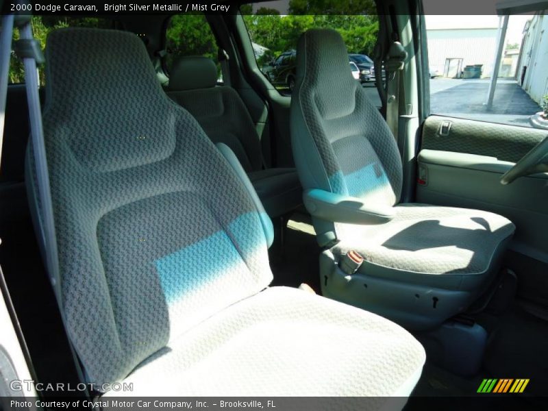 Bright Silver Metallic / Mist Grey 2000 Dodge Caravan