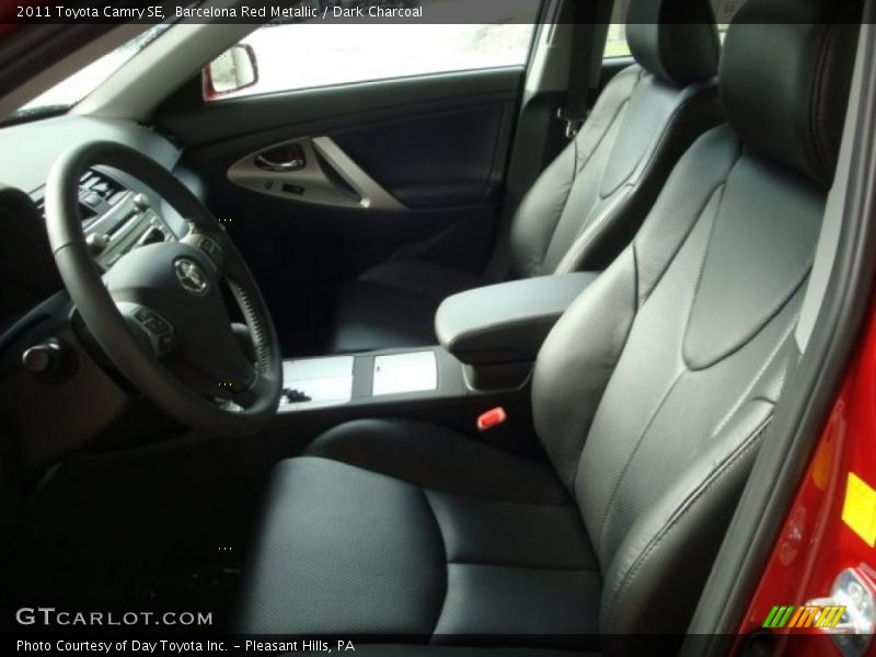 Barcelona Red Metallic / Dark Charcoal 2011 Toyota Camry SE