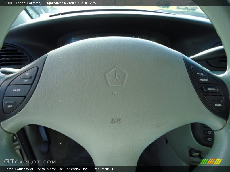 Bright Silver Metallic / Mist Grey 2000 Dodge Caravan
