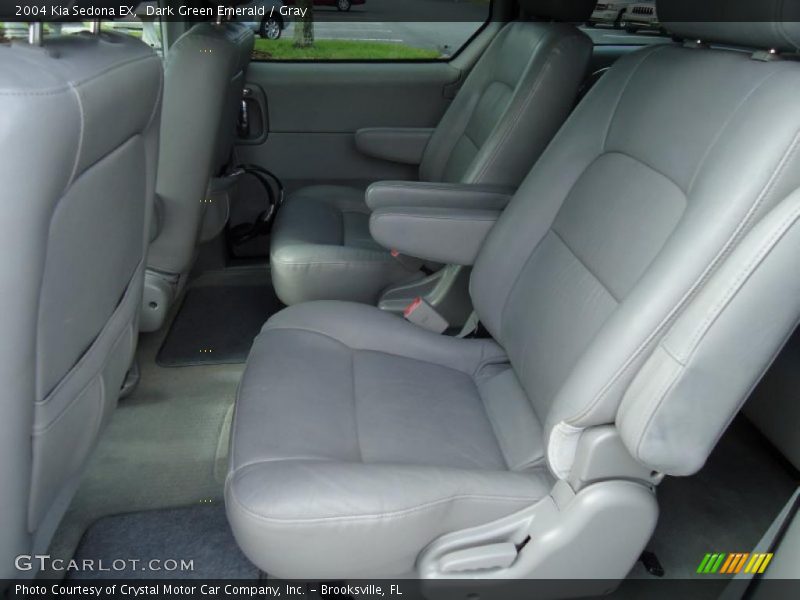 Dark Green Emerald / Gray 2004 Kia Sedona EX